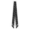 Givenchy Shadow Bicolor Bandeau In Silk In Black