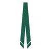 Givenchy Shadow Logo-print Headband Scarf In Green