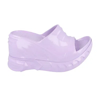 Pre-owned Givenchy Wmns Marshmallow Wedge Slide 'lilac' | Purple | Women's Size 36