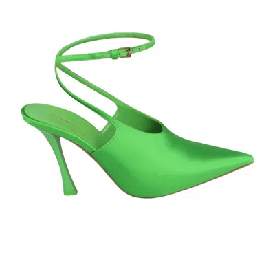 Pre-owned Givenchy Wmns Pointed Show Heel 'absynthe Green' | Women's Size 36