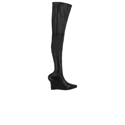 Pre-owned Givenchy Wmns Show Boot 'black Leather' | Women's Size 37