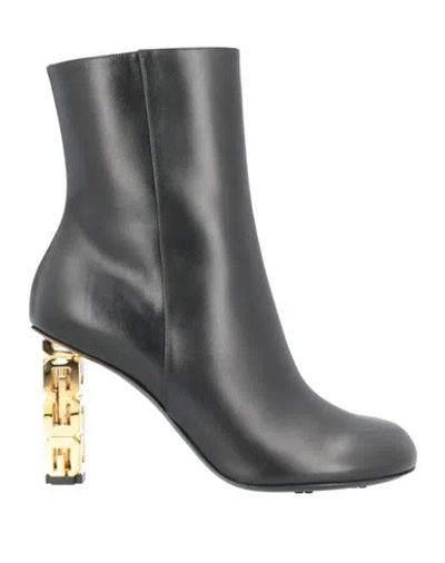 Givenchy Woman Ankle Boots Black Size 6 Calfskin