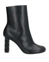 Givenchy Woman Ankle Boots Black Size 8 Leather In Black