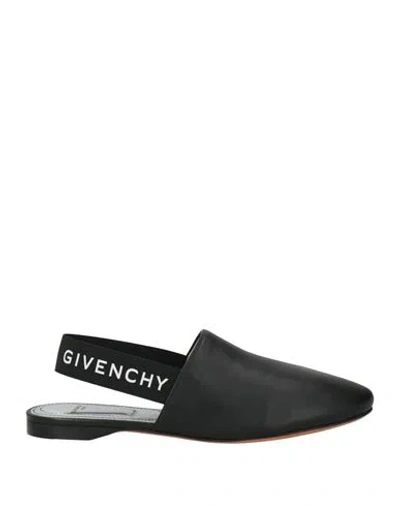 Givenchy Woman Ballet Flats Black Size 5 Lambskin