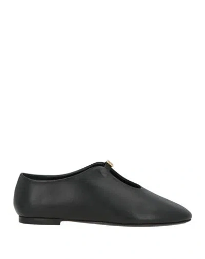 Givenchy Woman Ballet Flats Black Size 9 Leather