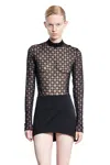 GIVENCHY WOMAN BLACK BODYSUITS