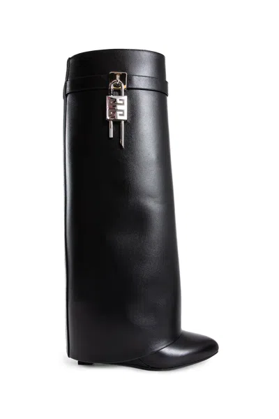 GIVENCHY STIVALI CON CHIUSURA A SQUALO