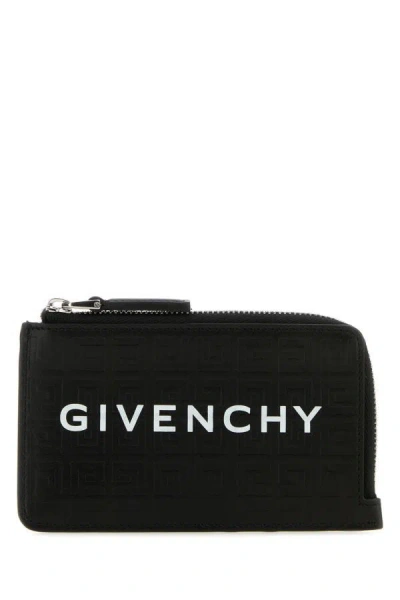 Givenchy Logo Wallet In Black