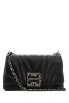 GIVENCHY GIVENCHY WOMAN BLACK LEATHER SMALL 4G SOFT SHOULDER BAG