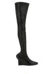 GIVENCHY GIVENCHY WOMAN BLACK NAPPA LEATHER SHOW BOOTS