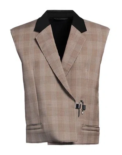 Givenchy Woman Blazer Beige Size 2 Wool, Polyamide, Elastane, Mohair Wool