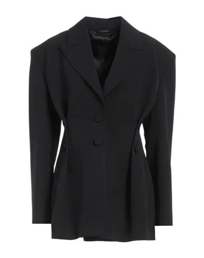 Givenchy Woman Blazer Black Size 8 Wool