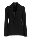 Givenchy Woman Blazer Black Size 6 Wool, Polyamide, Elastane In Black