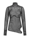 Givenchy Woman Bodysuit Black Size S Viscose, Polyamide, Polyester In Black