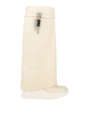 Givenchy Woman Boot Beige Size 8 Calfskin