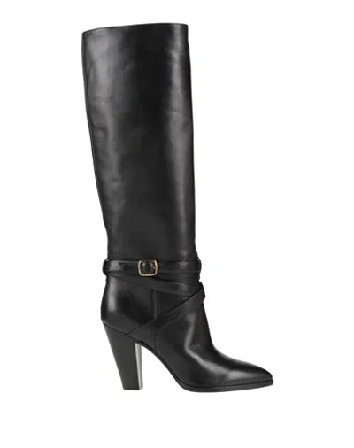 Givenchy Woman Boot Black Size 10 Calfskin
