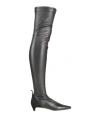 Givenchy Woman Boot Black Size 7 Lambskin In Black
