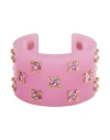 Givenchy Woman Bracelet Pink Size Ii Brass In Pink
