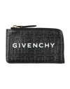 Givenchy Woman Cardholder Black Size - Lambskin In Black