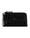 Givenchy Woman Cardholder Black Size - Lambskin In Black