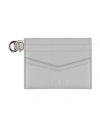Givenchy Woman Cardholder Light Grey Size - Calfskin In Gray