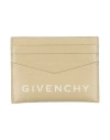 Givenchy Woman Cardholder Sage Green Size - Calfskin In Green