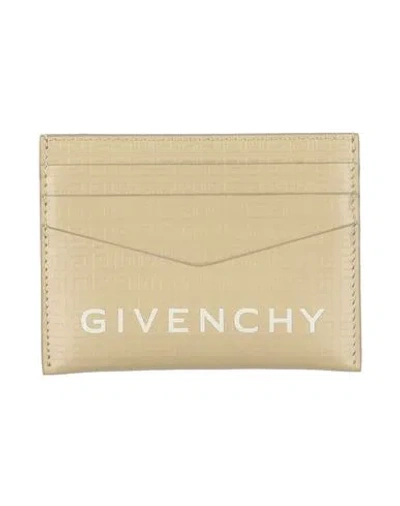 Givenchy Woman Cardholder Sage Green Size - Calfskin