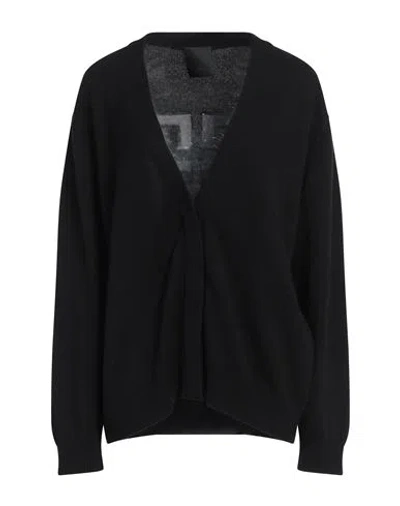 Givenchy 4g Intarsia Cashmere V-neck Cardigan In Black
