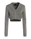 Givenchy 4g Cropped Cardigan In Grey