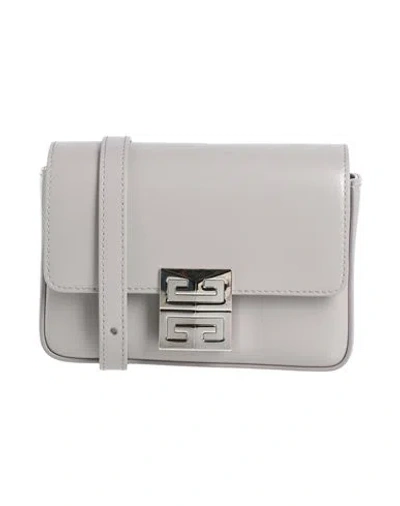 Givenchy Woman Cross-body Bag Grey Size - Calfskin