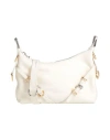 Givenchy Woman Cross-body Bag Ivory Size - Calfskin In White