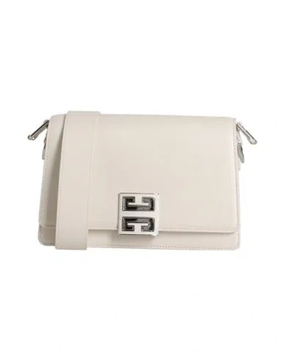 Givenchy Woman Cross-body Bag Ivory Size - Calfskin In White