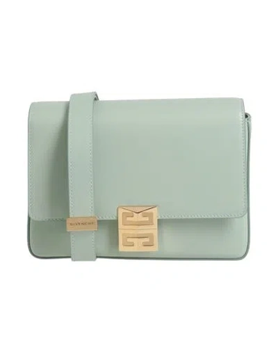 Givenchy Woman Cross-body Bag Light Green Size - Bovine Leather