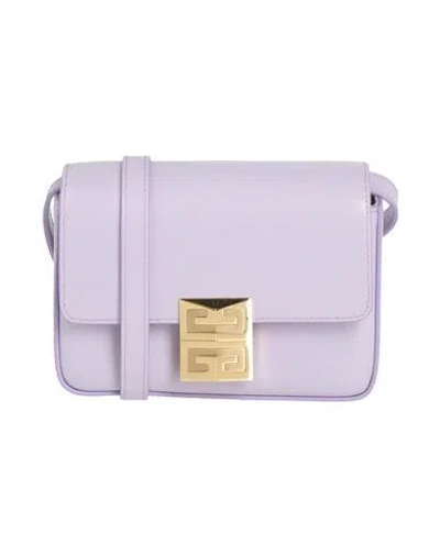 Givenchy Woman Cross-body Bag Lilac Size - Cow Leather In Purple