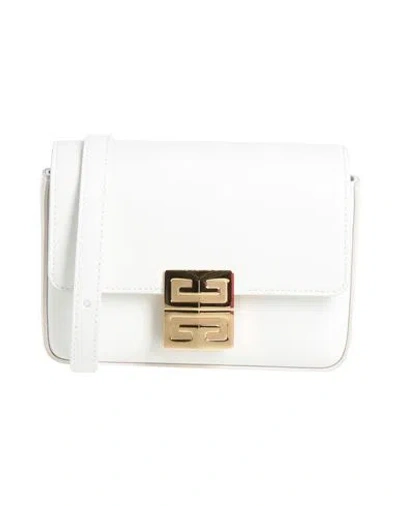 Givenchy Woman Cross-body Bag White Size - Calfskin