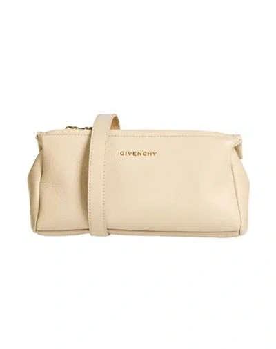 Givenchy Woman Cross-body Bag Beige Size - Calfskin In Sand