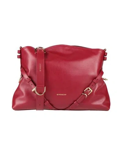 Givenchy Woman Cross-body Bag Brick Size - Calfskin In Red