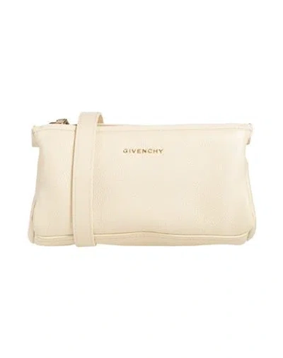Givenchy Woman Cross-body Bag Cream Size - Calfskin In White