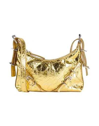 Givenchy Woman Cross-body Bag Gold Size - Lambskin