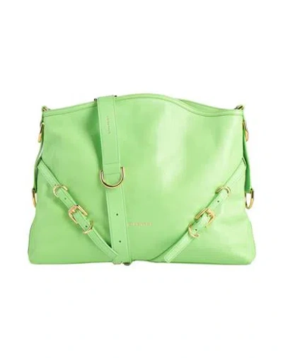 Givenchy Woman Cross-body Bag Light Green Size - Calfskin