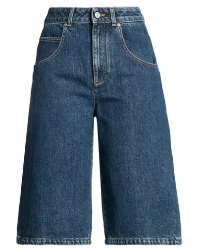 Givenchy Woman Denim Shorts Blue Size 28 Cotton