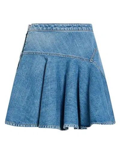 Givenchy Woman Denim Skirt Blue Size 4 Cotton