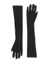 Givenchy Woman Gloves Black Size M Polyamide, Elastane In Black