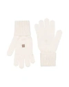 Givenchy Woman Gloves Ivory Size Onesize Wool In Neutral
