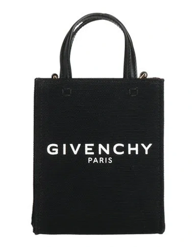 Givenchy Woman Handbag Black Size - Cotton, Linen, Polyurethane