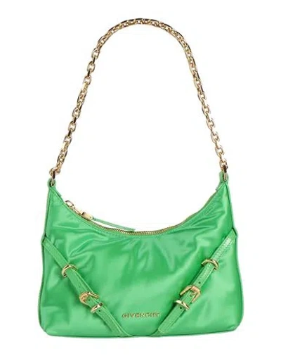 Givenchy Woman Handbag Green Size - Polyamide