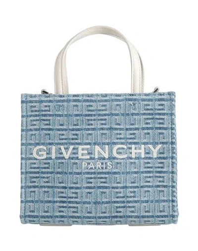 Givenchy Woman Handbag Light Blue Size - Cotton