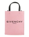 Givenchy Woman Handbag Pink Size - Cotton, Linen, Polyurethane In Pink