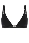 Givenchy Ribbed Knit Bikini Top In Multicolor