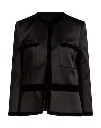 Givenchy Woman Jacket Black Size 4 Polyester